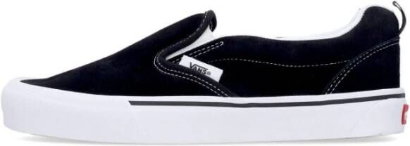 Vans Slip-On Lage Top Zwart Wit Sneakers Black Heren