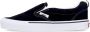 Vans Slip-On Lage Top Zwart Wit Sneakers Black Heren - Thumbnail 3