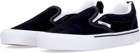 Vans Slip-On Lage Top Zwart Wit Sneakers Black Heren