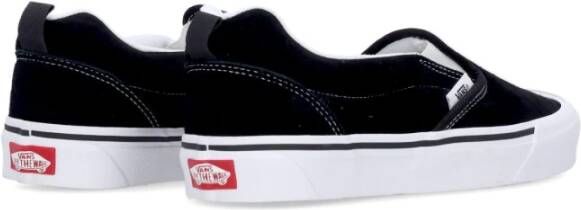 Vans Slip-On Lage Top Zwart Wit Sneakers Black Heren