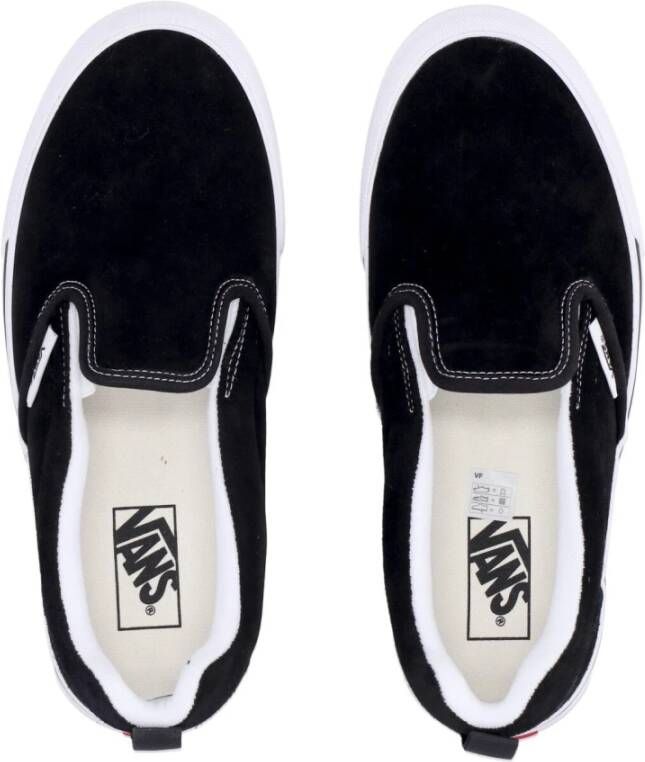 Vans Slip-On Lage Top Zwart Wit Sneakers Black Heren