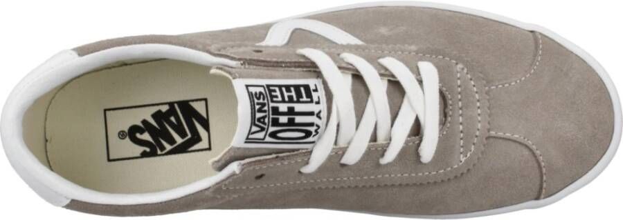 Vans Sport Low Sneakers voor stijlvolle vrouwen Beige Dames