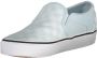 Vans Lichtblauwe Polyester Sneaker met Elastiek en Logo Blue Dames - Thumbnail 6