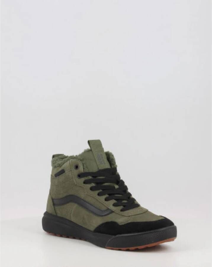 Vans MN Range EXP Hi Guard Heren vrijetijds schoenen Sherpa Suede Grape Leaf Black - Foto 13