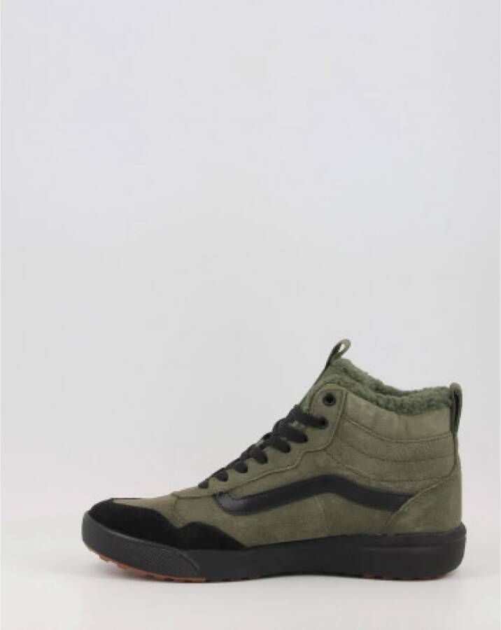 Vans MN Range EXP Hi Guard Heren vrijetijds schoenen Sherpa Suede Grape Leaf Black - Foto 14