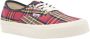 Vans Authentieke Schotse print sneakers Red Heren - Thumbnail 5