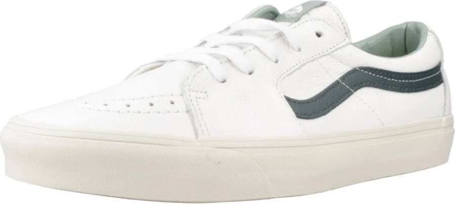 Vans Sk8-Low Sneakers voor Mannen White Heren