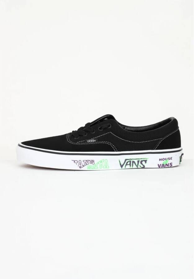 Vans Lage Zwarte Witte Sneaker Black Heren - Foto 2