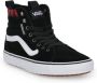 VANS Filmore Hi Guard sneakers zwart wit rood - Thumbnail 5