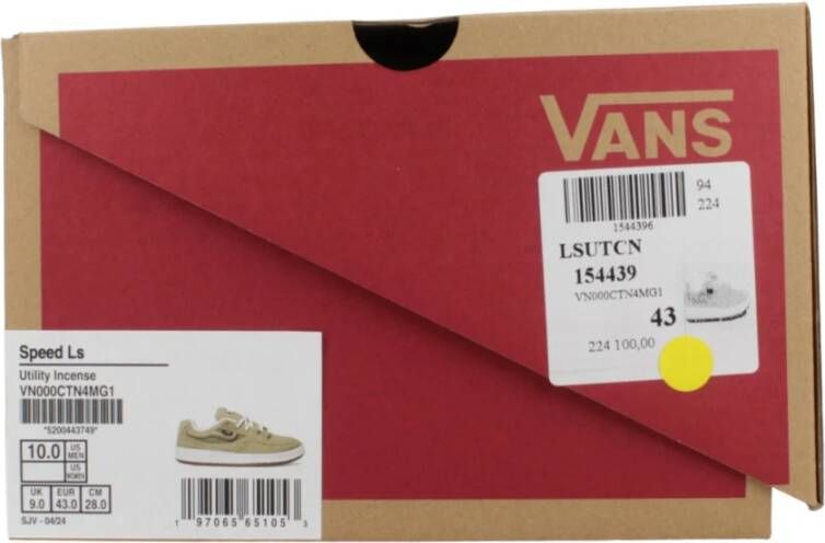 Vans Speed Sneakers Brown Heren