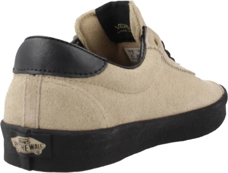 Vans Sport Laag Zwart Sneakers Beige Dames