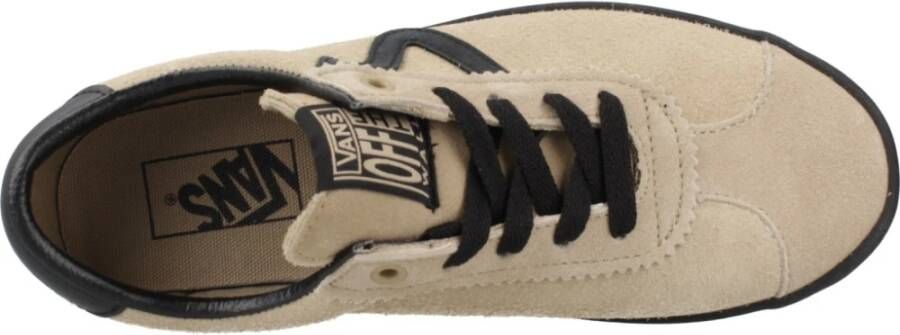 Vans Sport Laag Zwart Sneakers Beige Dames