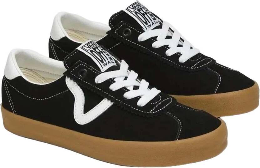 Vans Sport Lage Sneakers Black Dames