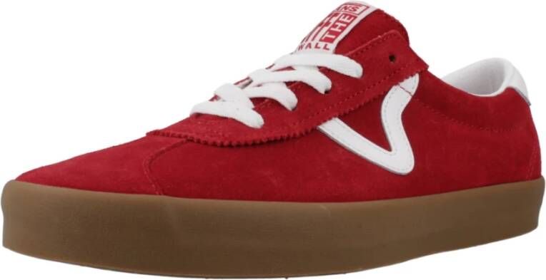 Vans Sport Low Track Sneakers Red Heren