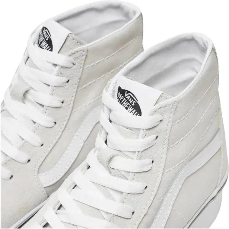 Vans Sportieve Grijze Suède High-Top Sneakers Gray Dames