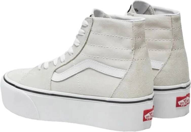 Vans Sportieve Grijze Suède High-Top Sneakers Gray Dames