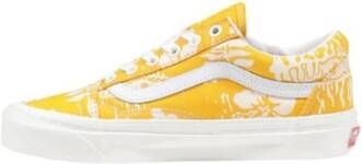 Vans Stoffen Sneaker voor Vrouwen Yellow Dames