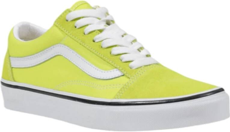 Vans Suede Leren Damesschoenen Herfst Winter Collectie Green Dames