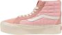 Vans Suede Leren Damesschoenen Herfst Winter Collectie Pink Dames - Thumbnail 3