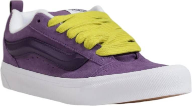 Vans Suede Leren Damesschoenen Herfst Winter Collectie Purple Dames