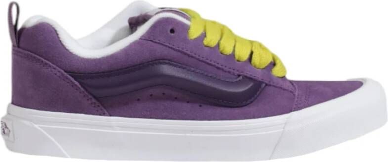 Vans Suede Leren Damesschoenen Herfst Winter Collectie Purple Dames