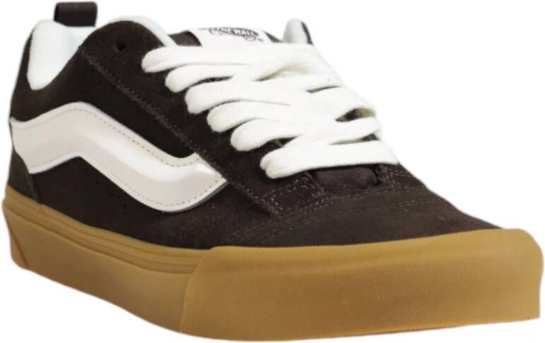 Vans Suede Leren Herenschoenen Herfst Winter Collectie Brown Heren