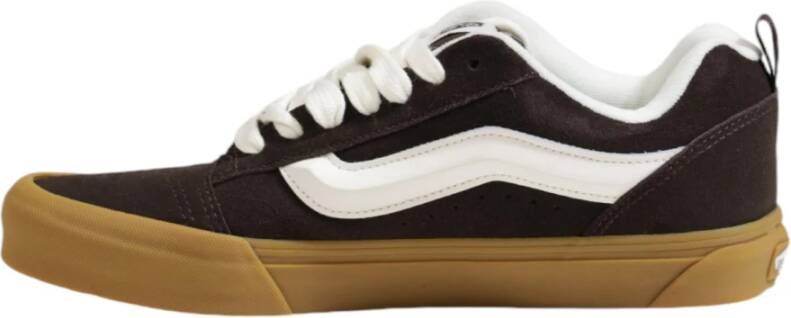 Vans Suede Leren Herenschoenen Herfst Winter Collectie Brown Heren