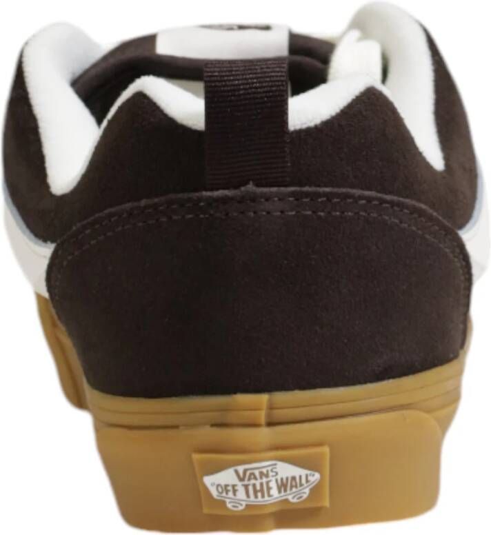 Vans Suede Leren Herenschoenen Herfst Winter Collectie Brown Heren