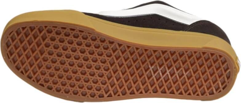 Vans Suede Leren Herenschoenen Herfst Winter Collectie Brown Heren