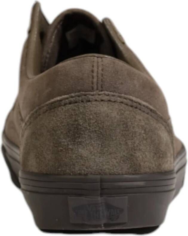 Vans Suede Leren Herenschoenen Herfst Winter Collectie Brown Heren