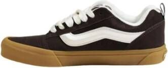 Vans Suede Leren Sneaker Brown Heren