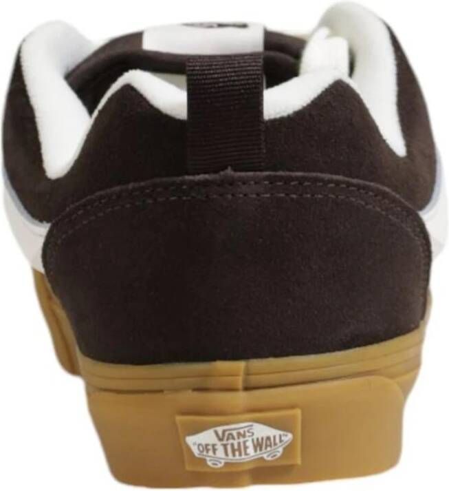 Vans Suede Leren Sneaker Brown Heren