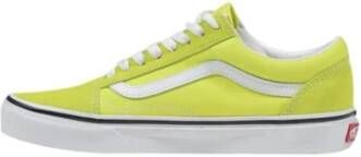 Vans Suede Leren Sneaker Dames Collectie Yellow Dames