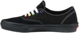 Vans Suede Leren Sneaker Damescollectie Black Dames