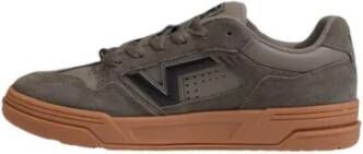 Vans Suede Leren Sneakers Gray Heren