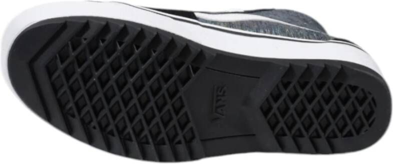 Vans Tapered Hi-Top Leren Schoenen Black Dames