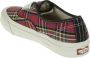 Vans Authentieke Schotse print sneakers Red Heren - Thumbnail 3