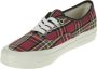 Vans Authentieke Schotse print sneakers Red Heren - Thumbnail 4