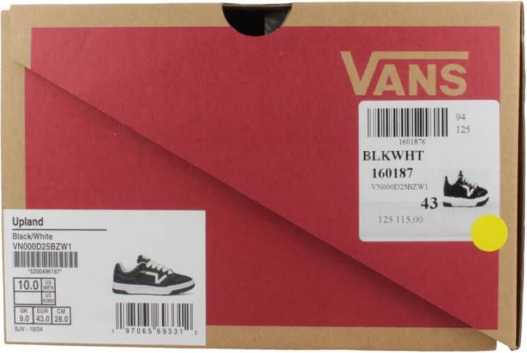 Vans Upland Sneakers Black Heren