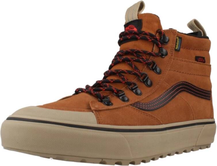 Vans Waterdichte High-top Sneakers Brown Heren