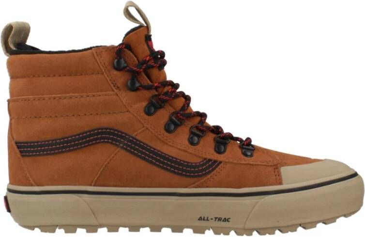 Vans Waterdichte High-top Sneakers Brown Heren