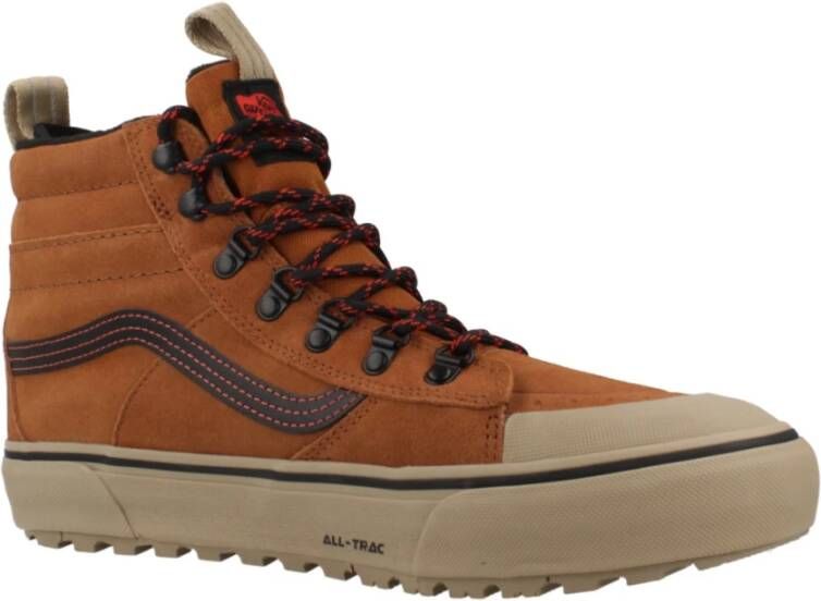 Vans Waterdichte High-top Sneakers Brown Heren