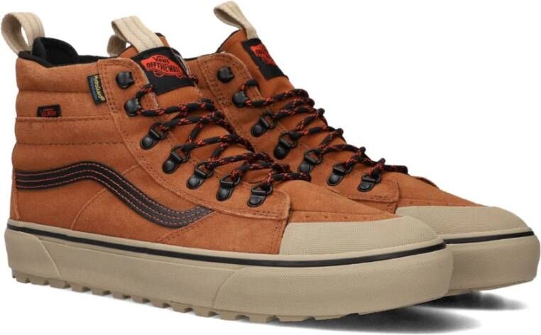 Vans Waterdichte hoge sneakers Camel Brown Heren