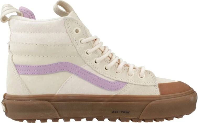 Vans Waterdichte Sk8-Hi Sneakers Beige Dames