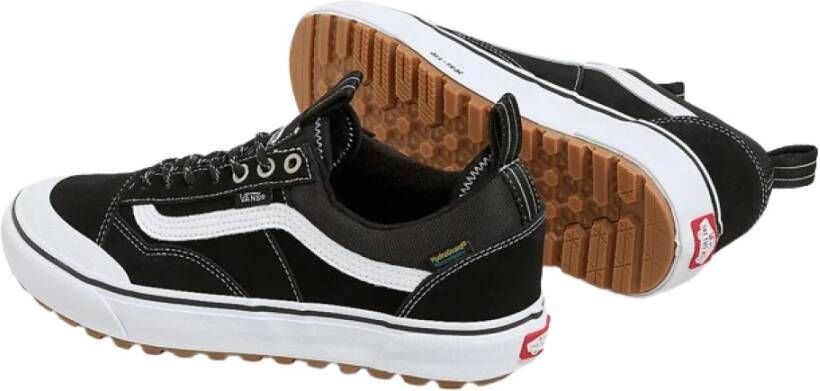 Vans Waterdichte Zwarte & Witte Sneakers Black Heren