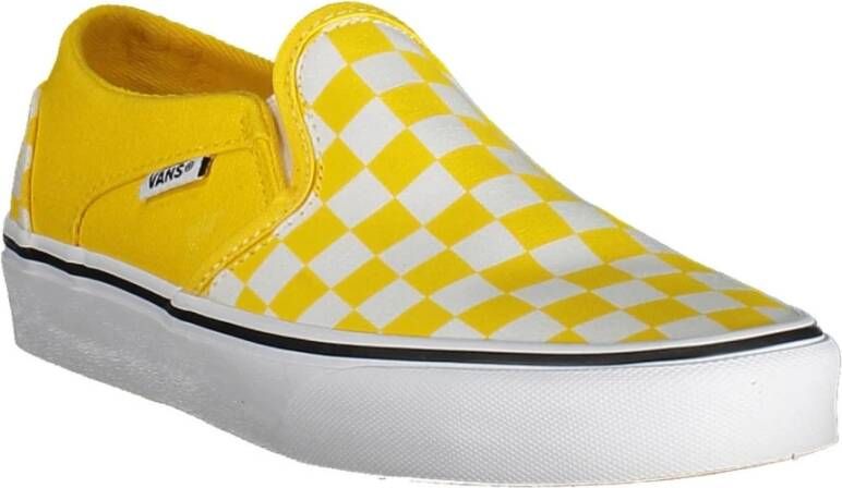 Vans Yellow Polyester Sneaker Geel Dames