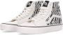 Vans Zebra High-Top Sneaker Lace-Up White Heren - Thumbnail 4