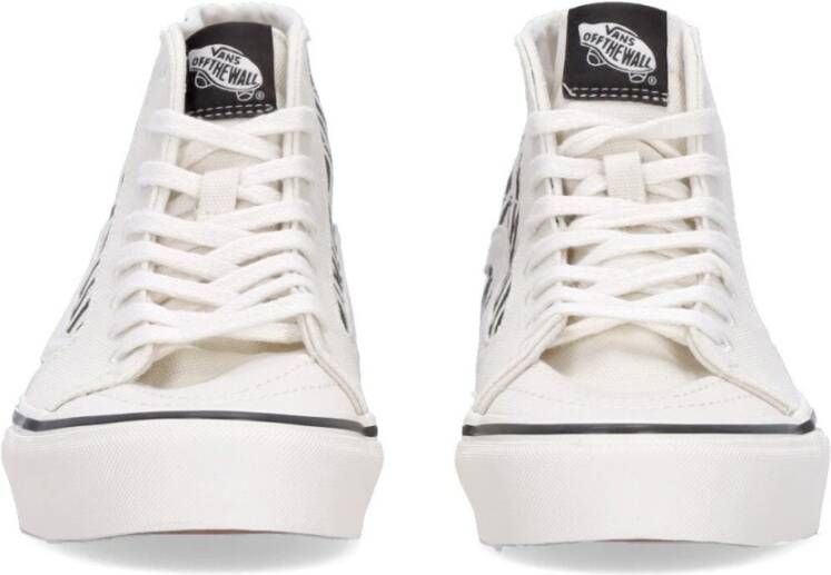 Vans Zebra High-Top Sneaker Lace-Up White Heren