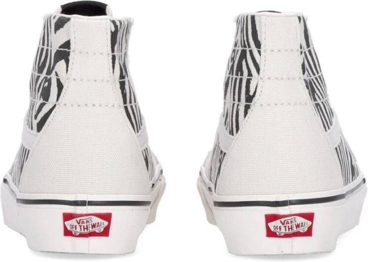 Vans Zebra High-Top Sneaker Lace-Up White Heren