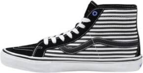 Vans Zwart & Wit Leren Sneakers Multicolor Heren